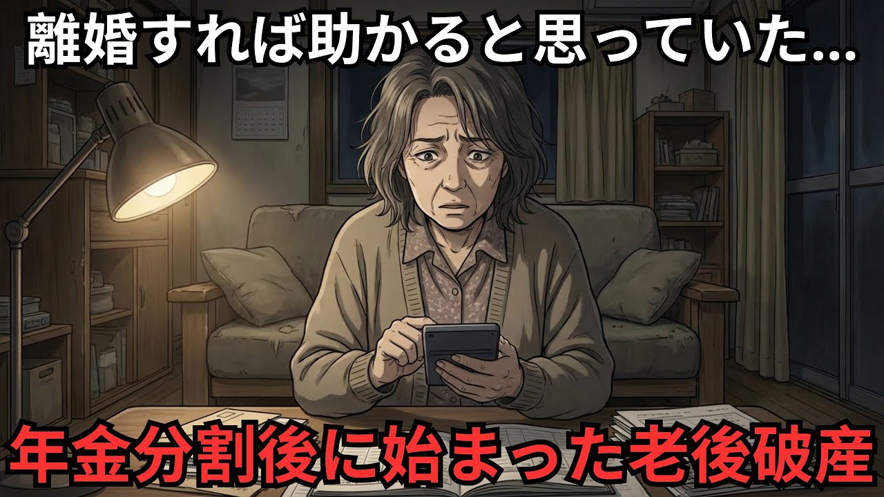 離婚すれば助かると思っていた…年金分割後に始まった老後破産 【熟年離婚の落とし穴】