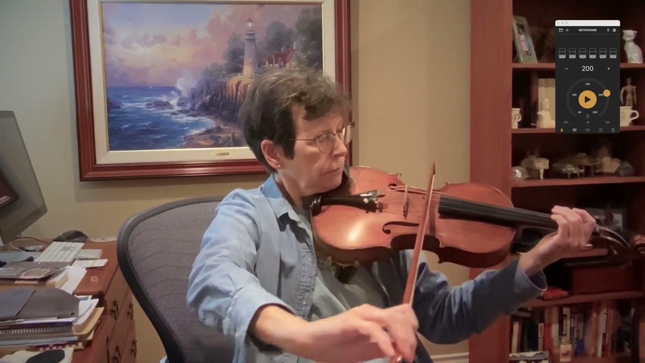 Practice Day #52 Working on straight bow. #viola #violin #100daysofpractice