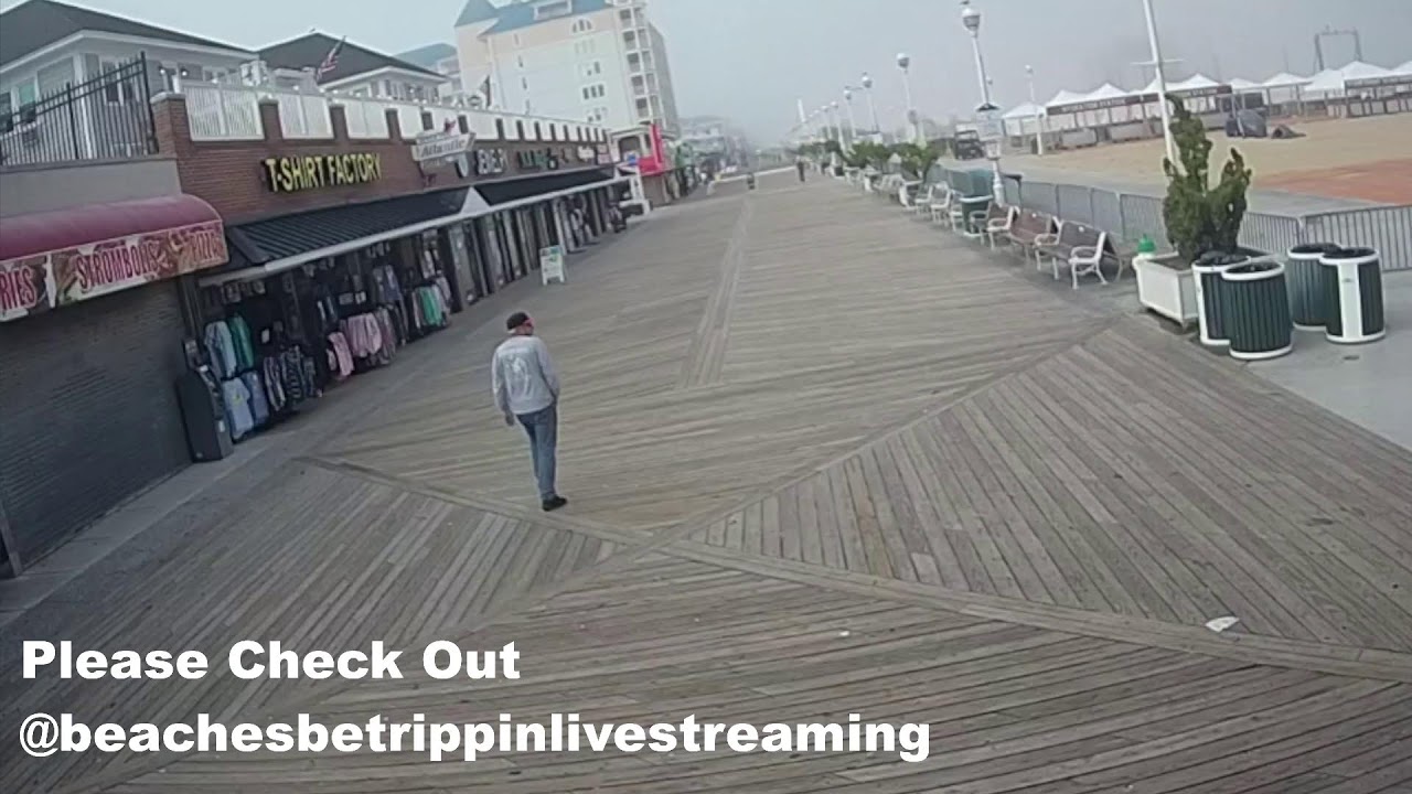 Ocean City, MD Boardwalk Cam ~ Maryland beach live webcam ~ ocean city boardwalk live cam