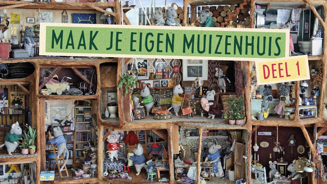 Knutselen & DIY // Maak je eigen Muizenhuis | Deel 1