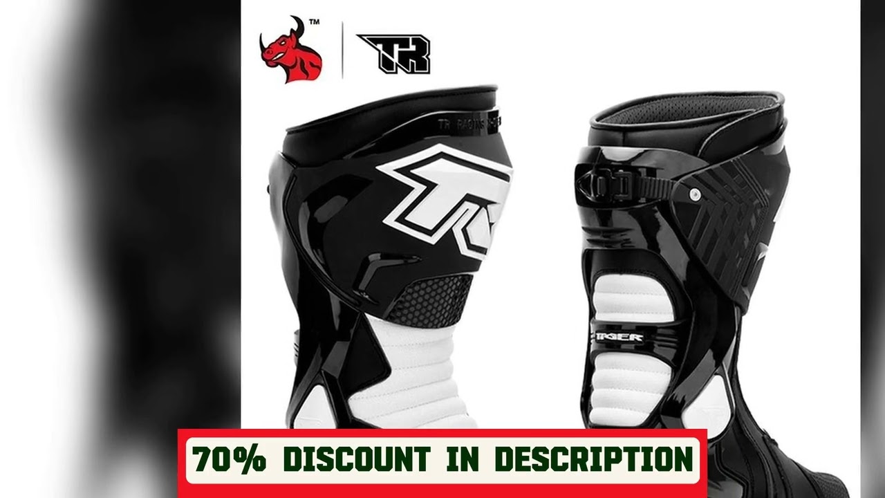 A must-have product #Professional Motocross Boots Motorcycle Off-road Boots Motorcycle Shoes Non-s