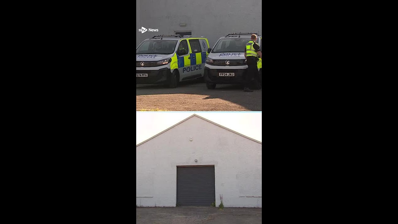 Cannabis farm seized after fire at industrial unit in Glasgow #Scotland #Glasgow #News