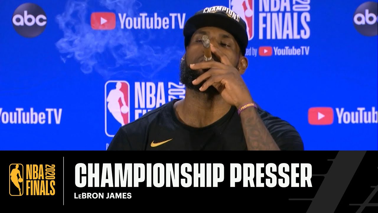 Championship Press Conference: LeBron James | Lakers