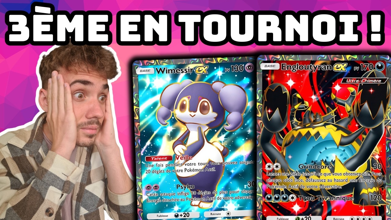 ENGLOUTYRAN FINIT 3ÈME SUR 2 GROS TOURNOI ! Deck Pokemon TCG Pocket
