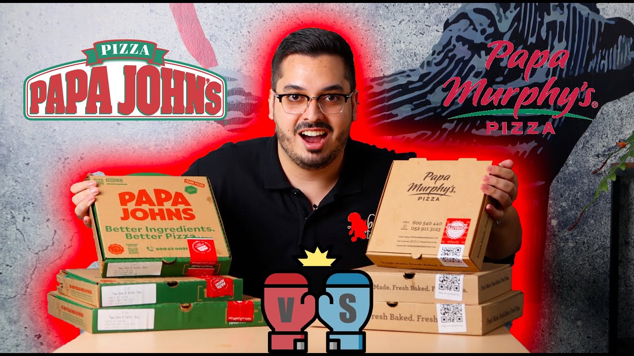 This Or That: Battle of the Papas 🥊🍕| Papa John's Vs. Papa Murphy's