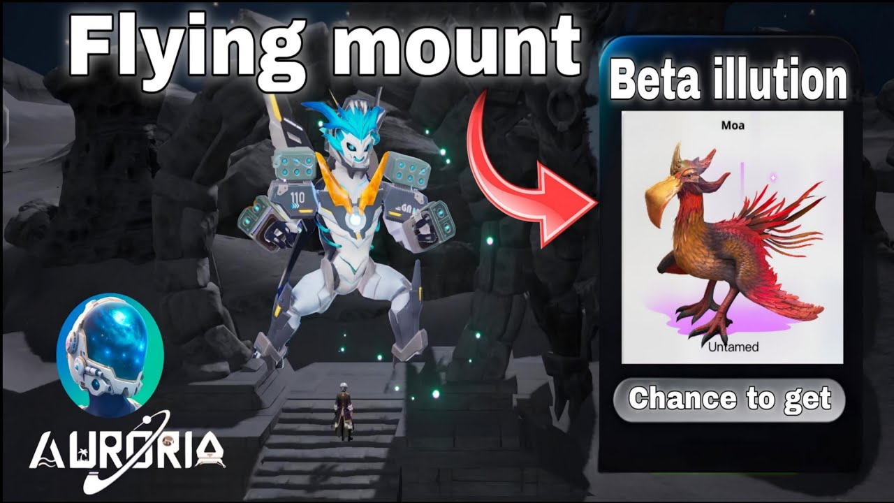 Easily capture mecherpent lord / get moa egg in auroria like palworld