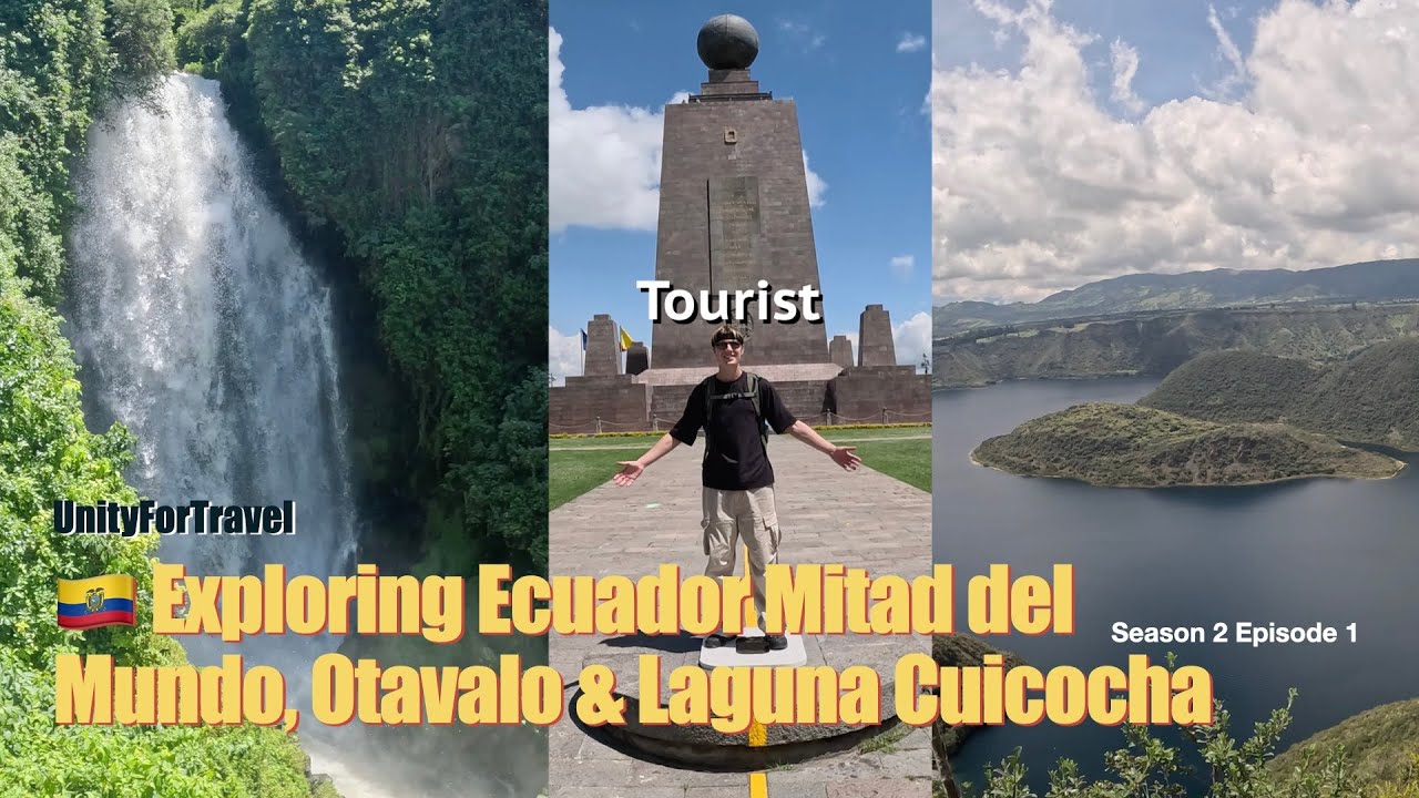 🇪🇨 Exploring Ecuador Mitad del Mundo, Otavalo & Laguna Cuicocha