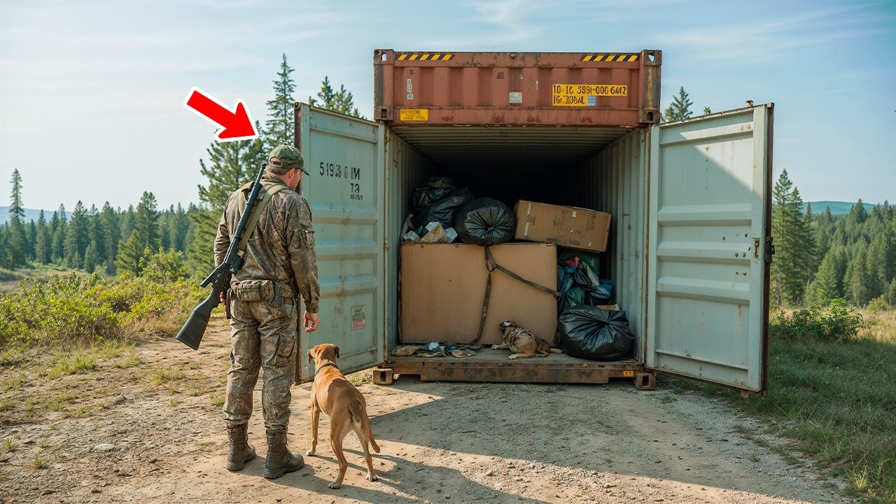 Se Rieron Cuando El Cazador Heredó Un Contenedor Oxidado, Hasta Que Su Perro Descubrió El Secreto