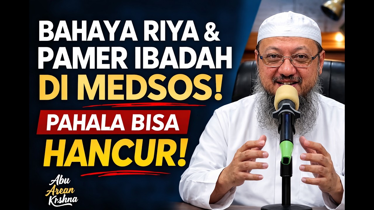 NGERI! PAHALA HABIS Karena Status Medsos? - Ustadz Najmi Umar Bakkar hafizhahullahu