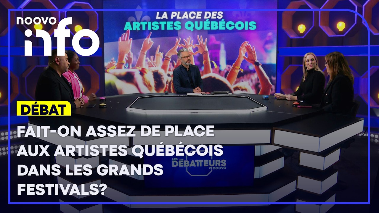 Fait-on assez de place aux artistes québécois dans les grands festivals?