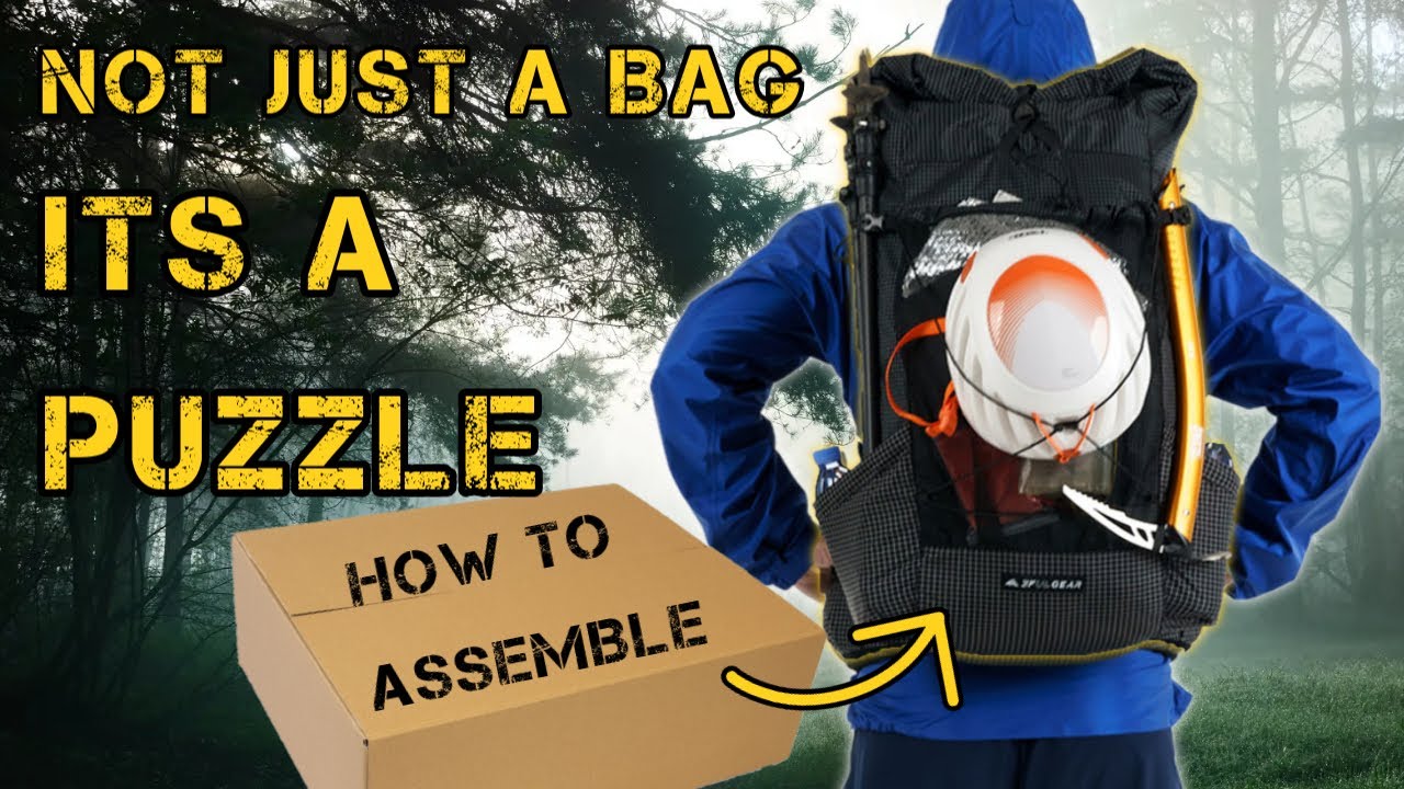3FUL Tianshan 45L full frame 990g backpack - Unboxing And Assembly