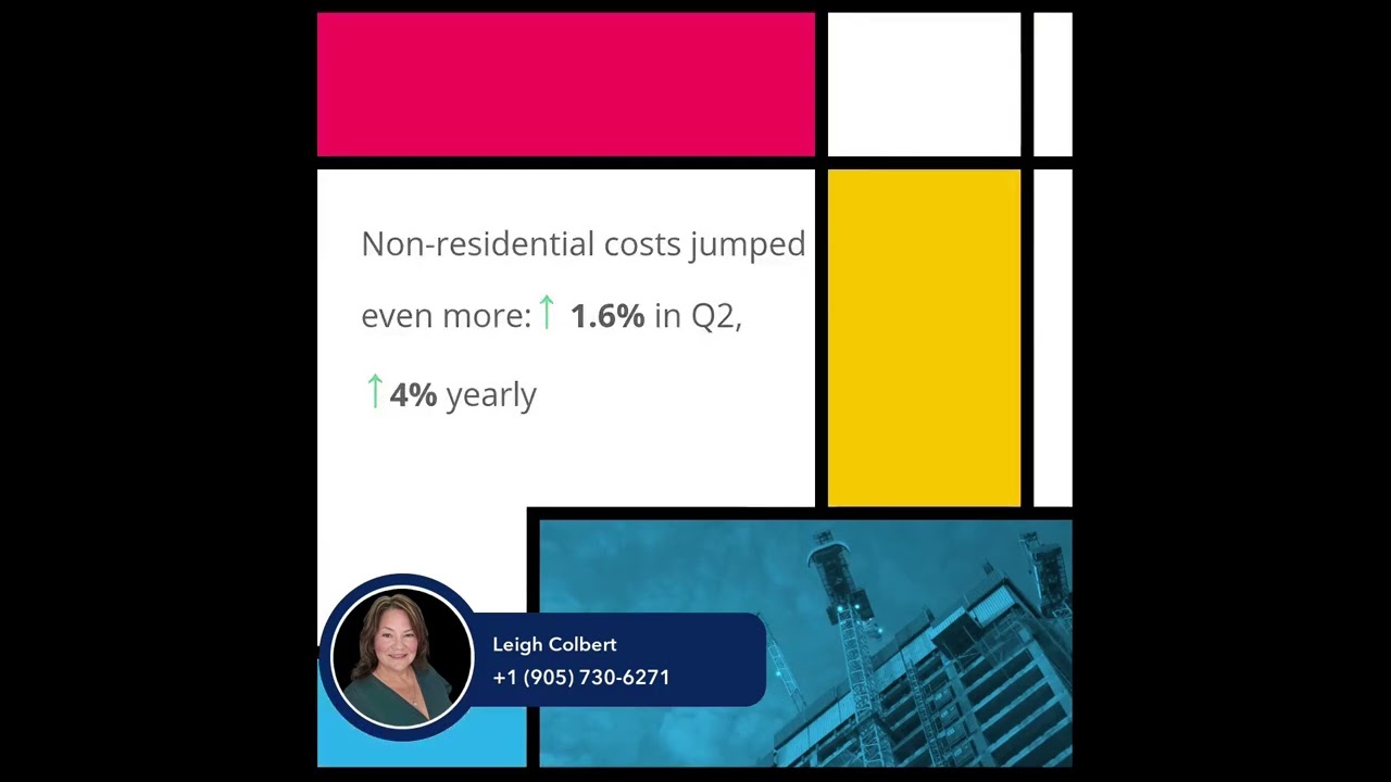 Canada&rsquo;s Construction Costs Surge to 2X Inflation Rate