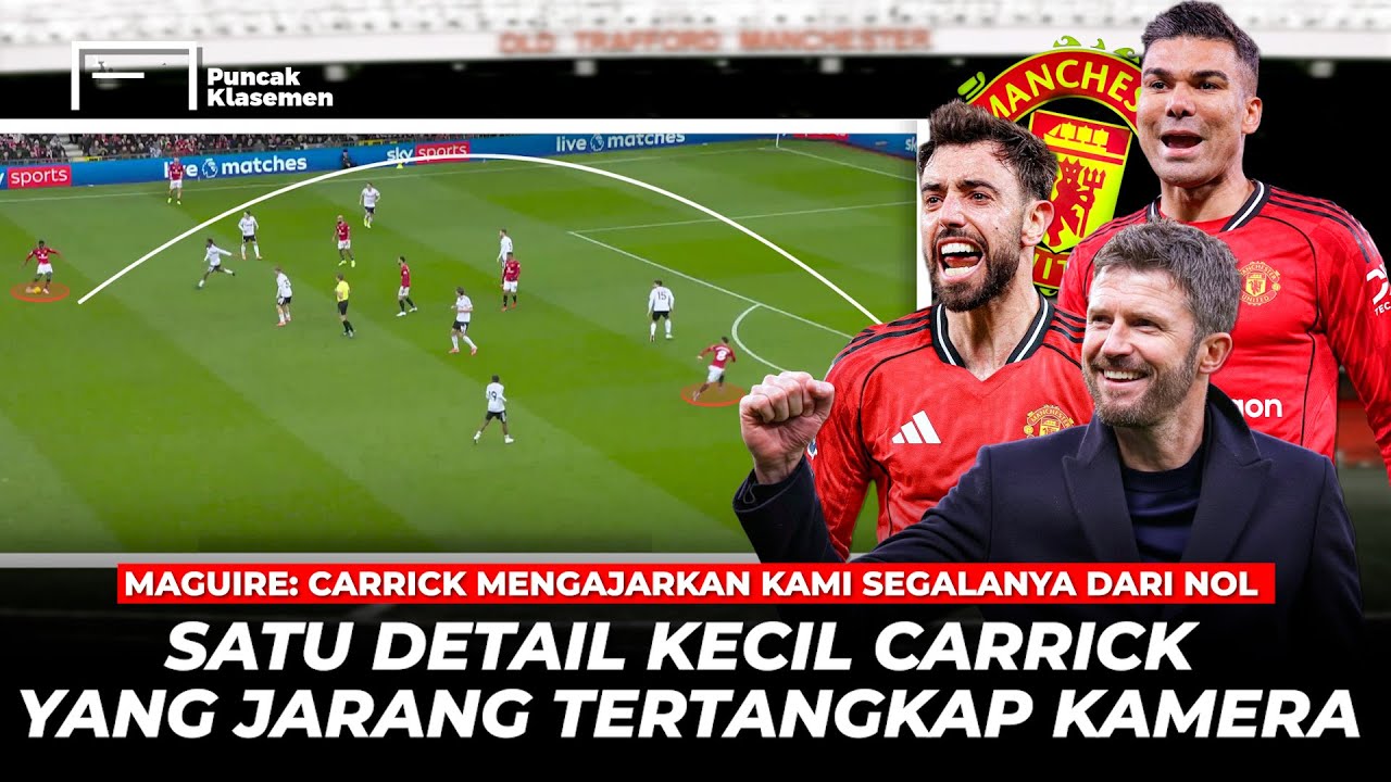 Kok Bisa Carrick Bikin Gelandang King Emyu Sebagus Ini? Mainoo Casemiro Berubah Bruno Kembali Gacor