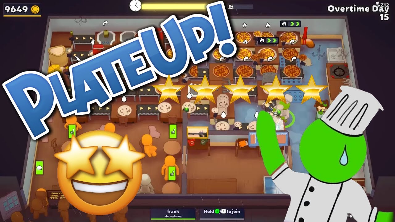 Making a  5 STAR franchise (Plate Up)