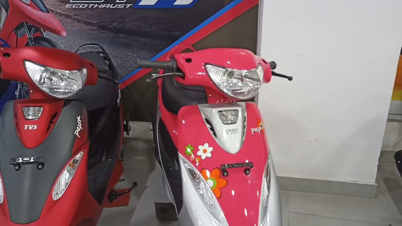tvs scooty of the year showroom mousam bagh sitapur road Lucknow OMG 😱🤯