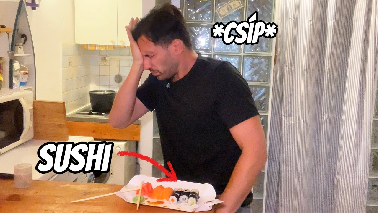 Kipróbáltam az ANIME ÉTELT🇯🇵🍣 (sushi kóstolás)