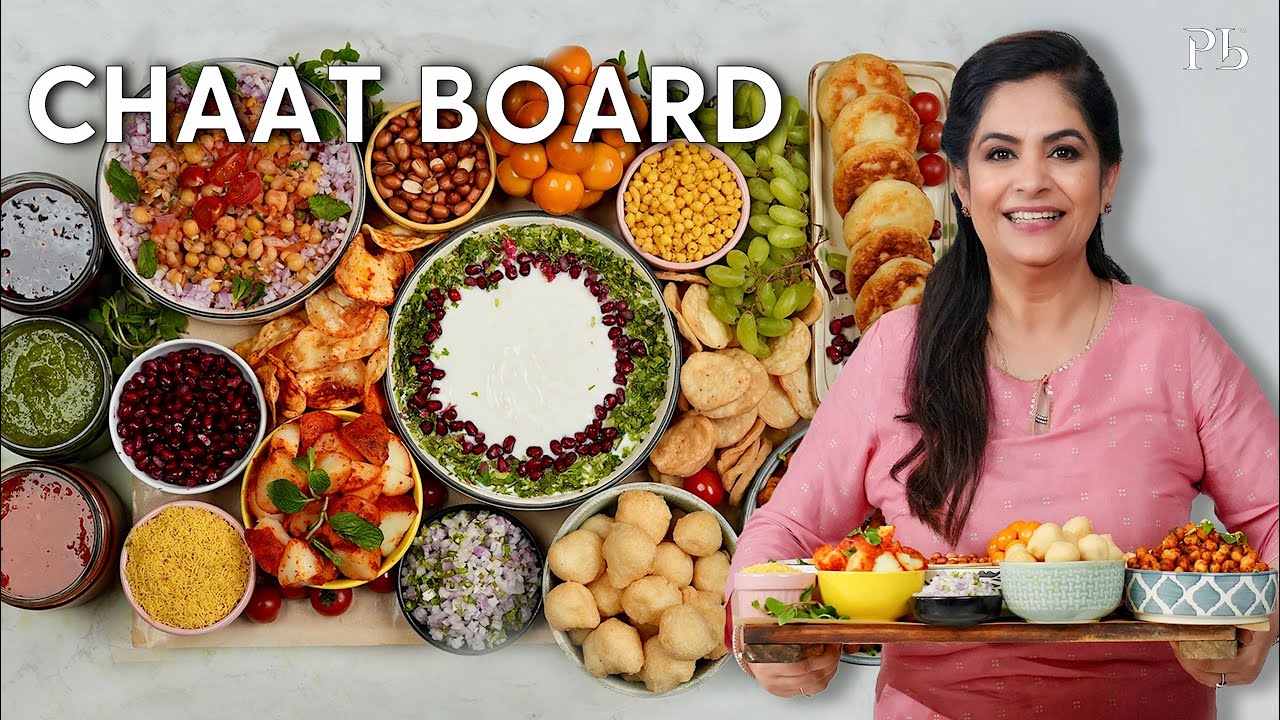 Holi Special Chaat Board I Chaat Recipe I होली पर बनाएं एक स्पेशल चाट बोर्ड I Pankaj Bhadouria