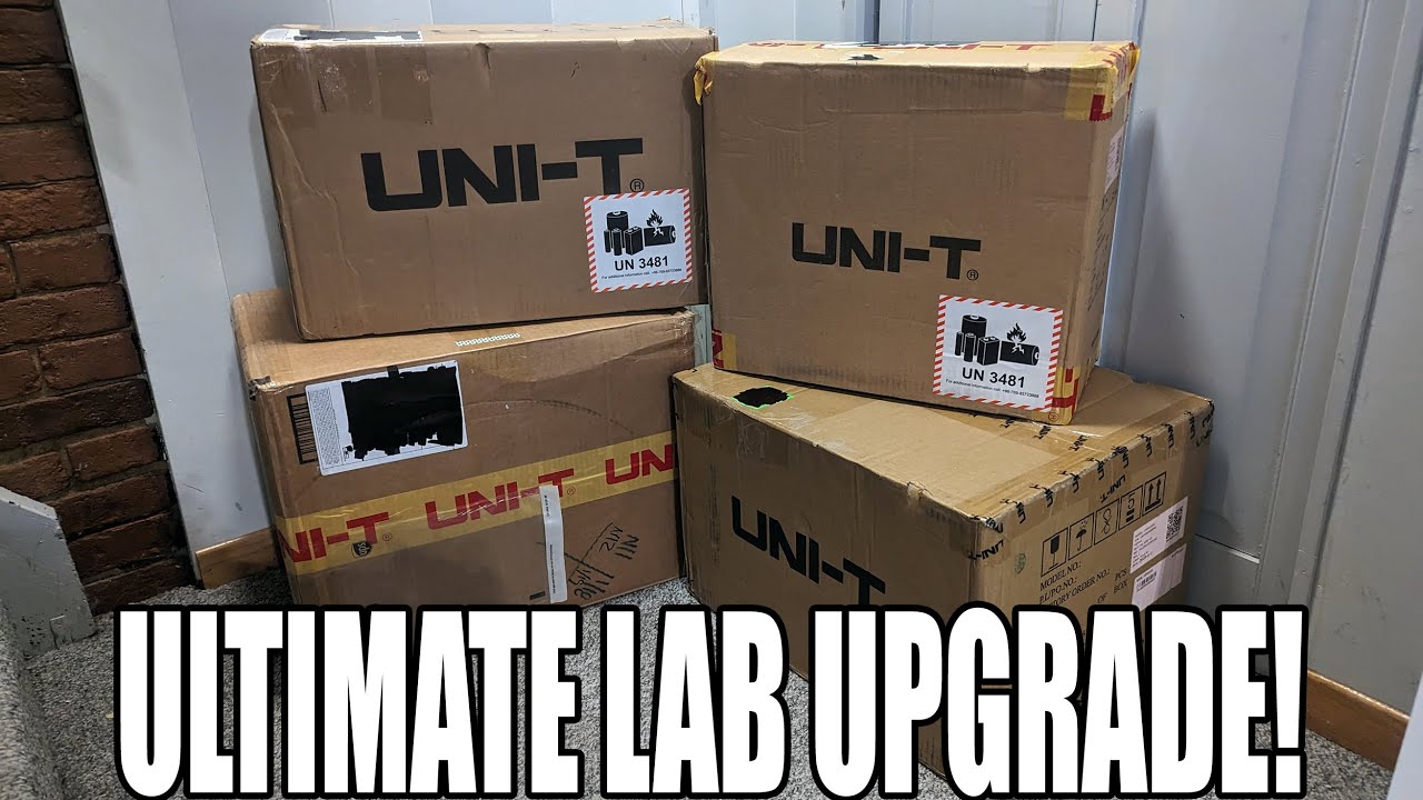 UNI-T Hooked Me Up BIG TIME! - Ultimate Lab Upgrade Unboxing!