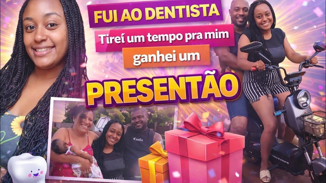 Dia de autocuidado:dentista presente surpresa e receita deliciosa 😋 