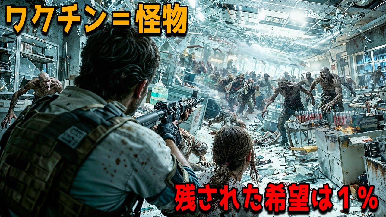 人類を救うためのワクチン実験が、思いもよらず血に飢えた怪物を生み出した。【映画紹介】