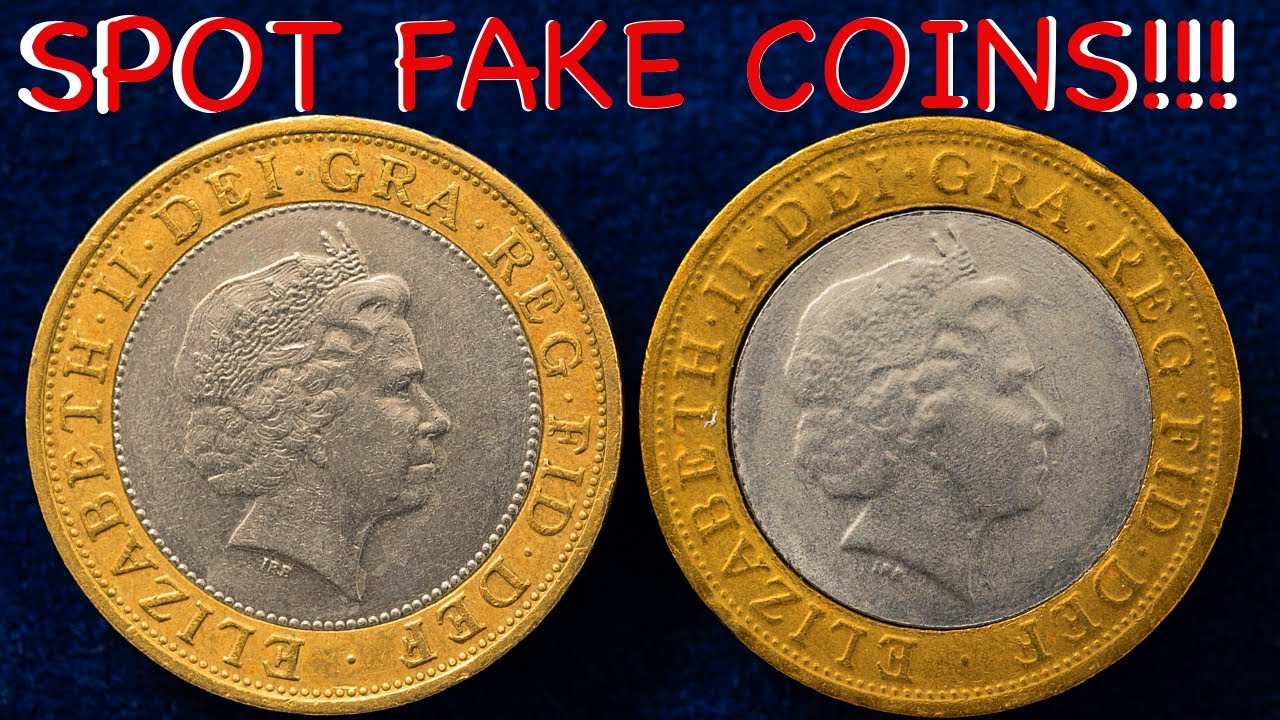 How To Spot Fake Coins In Your Change!!!