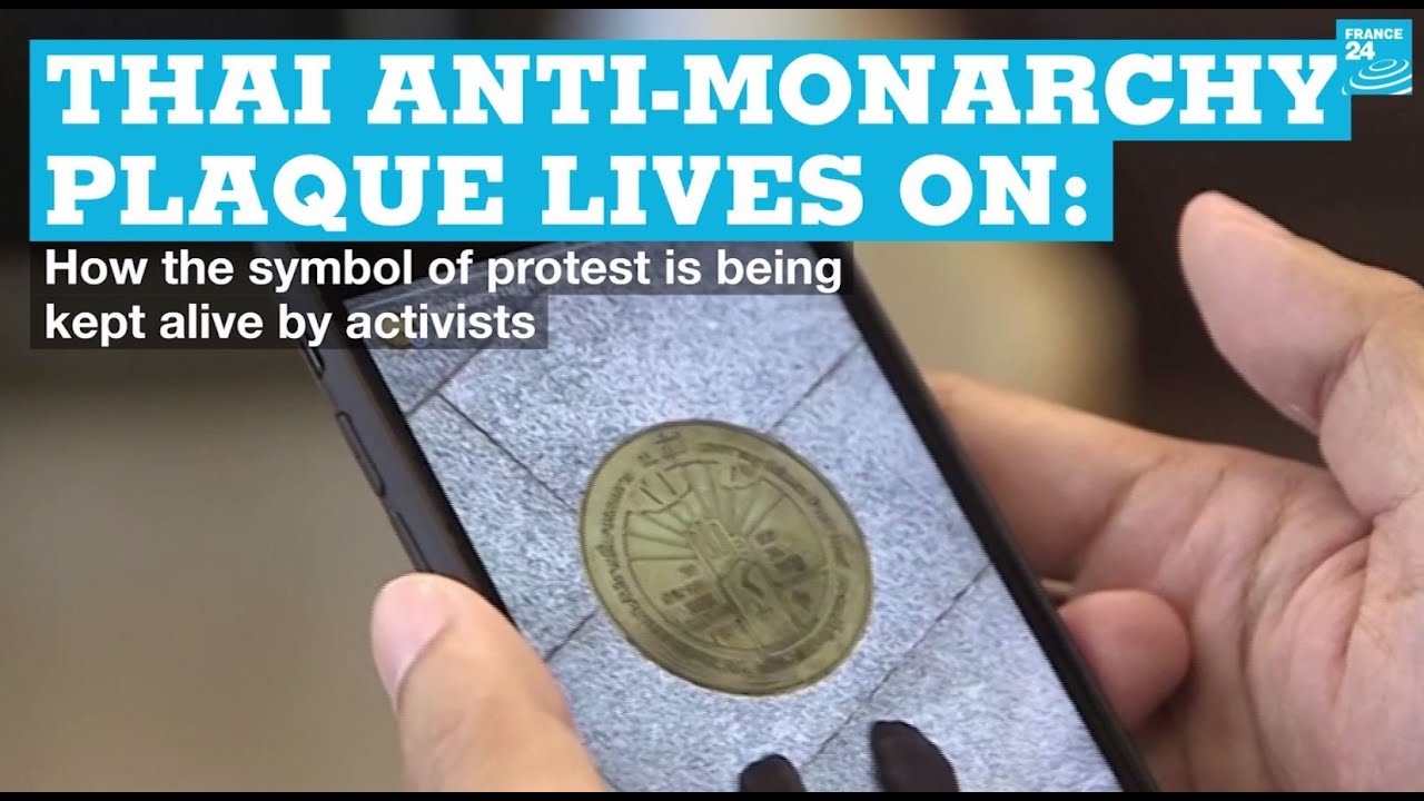 Thai anti-monarchy plaque lives on: How the symbol of protest is being kept alive by activists
