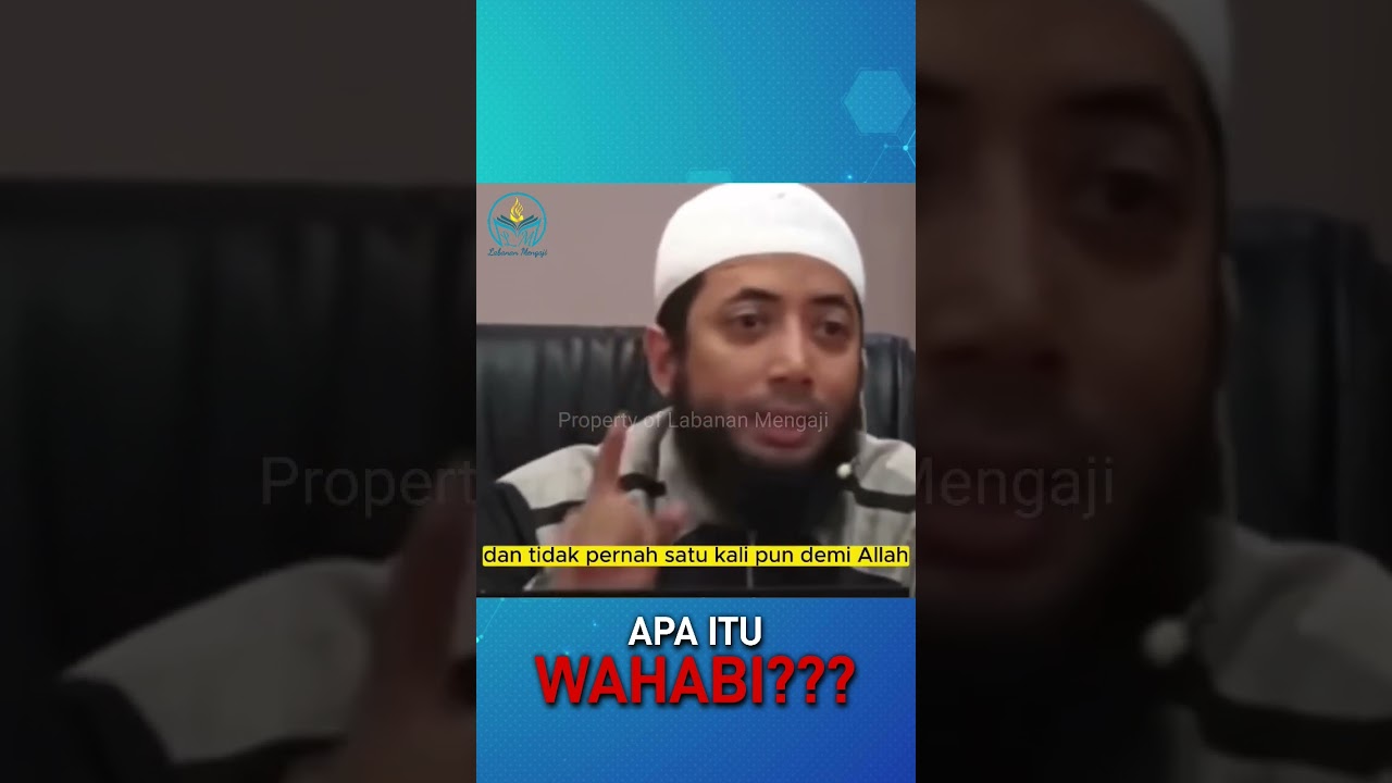 Apa Itu Wahabi? - Ustadz Khalid Basalamah, LC.MA #khalid #wahabi #kajiansunnah #kafir #viral #shorts