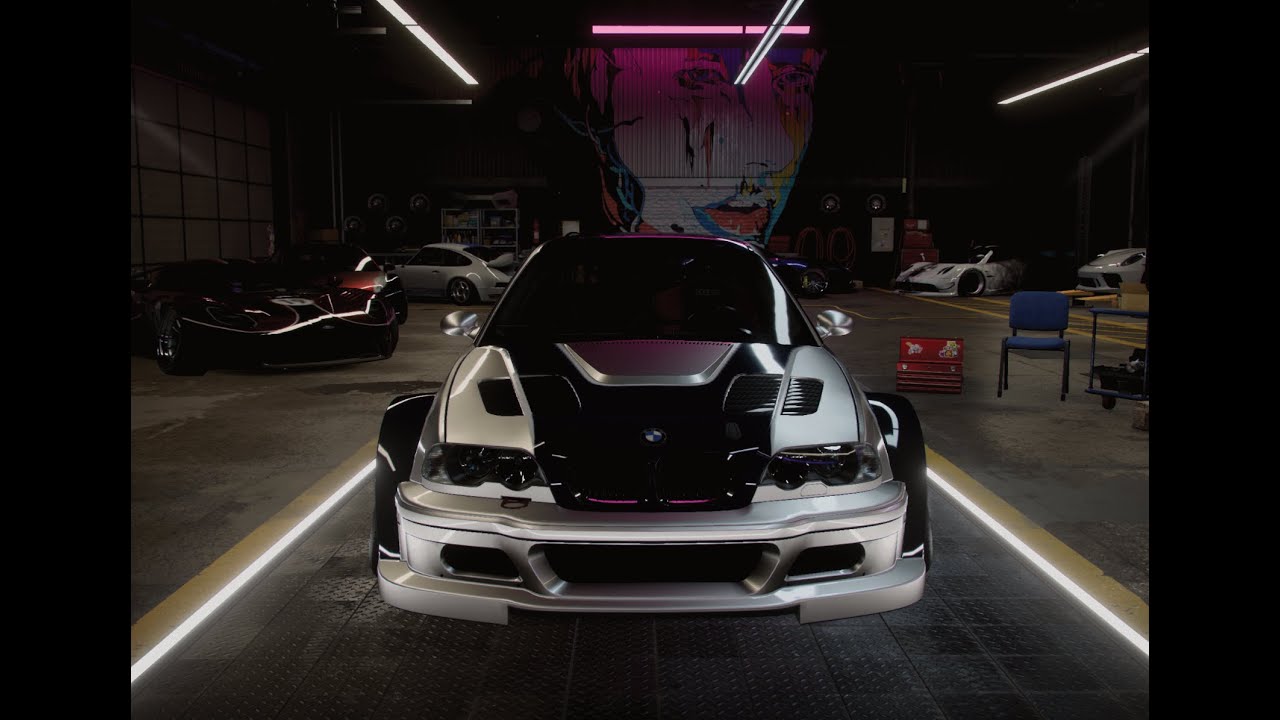 BMW M3 GTR from NFSMW - NFS HEAT UNITE (remaster)