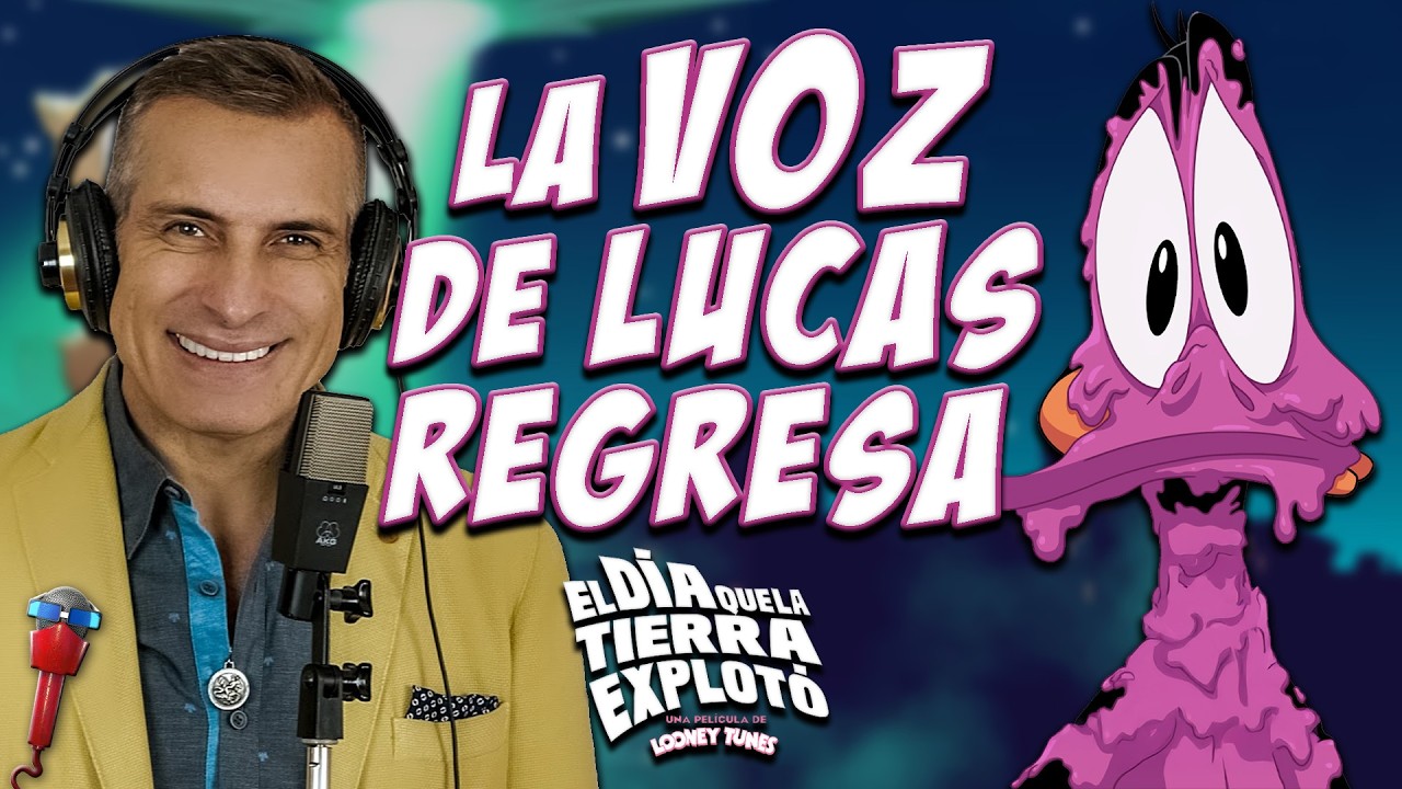 El Doblaje De Lucas En El Día Que La Tierra Explotó | Entrevista A Sebastián Llapur