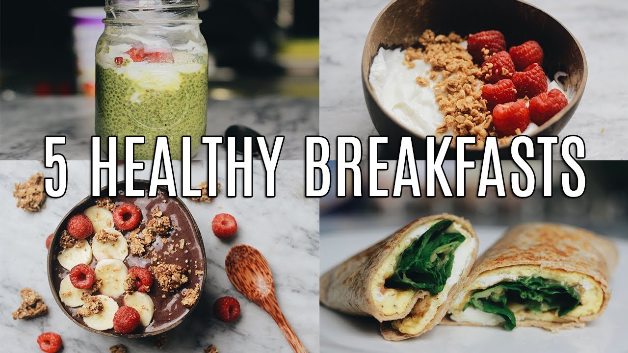 5 Quick, Healthy Breakfast Ideas for Work & School