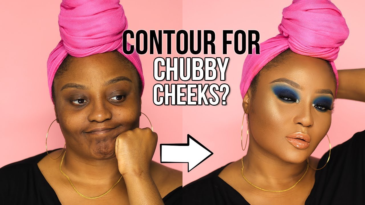 Testing Highlight & Contour for Chubby Cheeks/Round Face