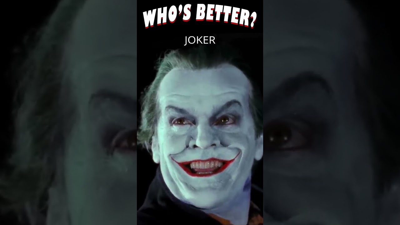 CESAR ROMERO vs. JACK NICHOLSON | #joker #batman