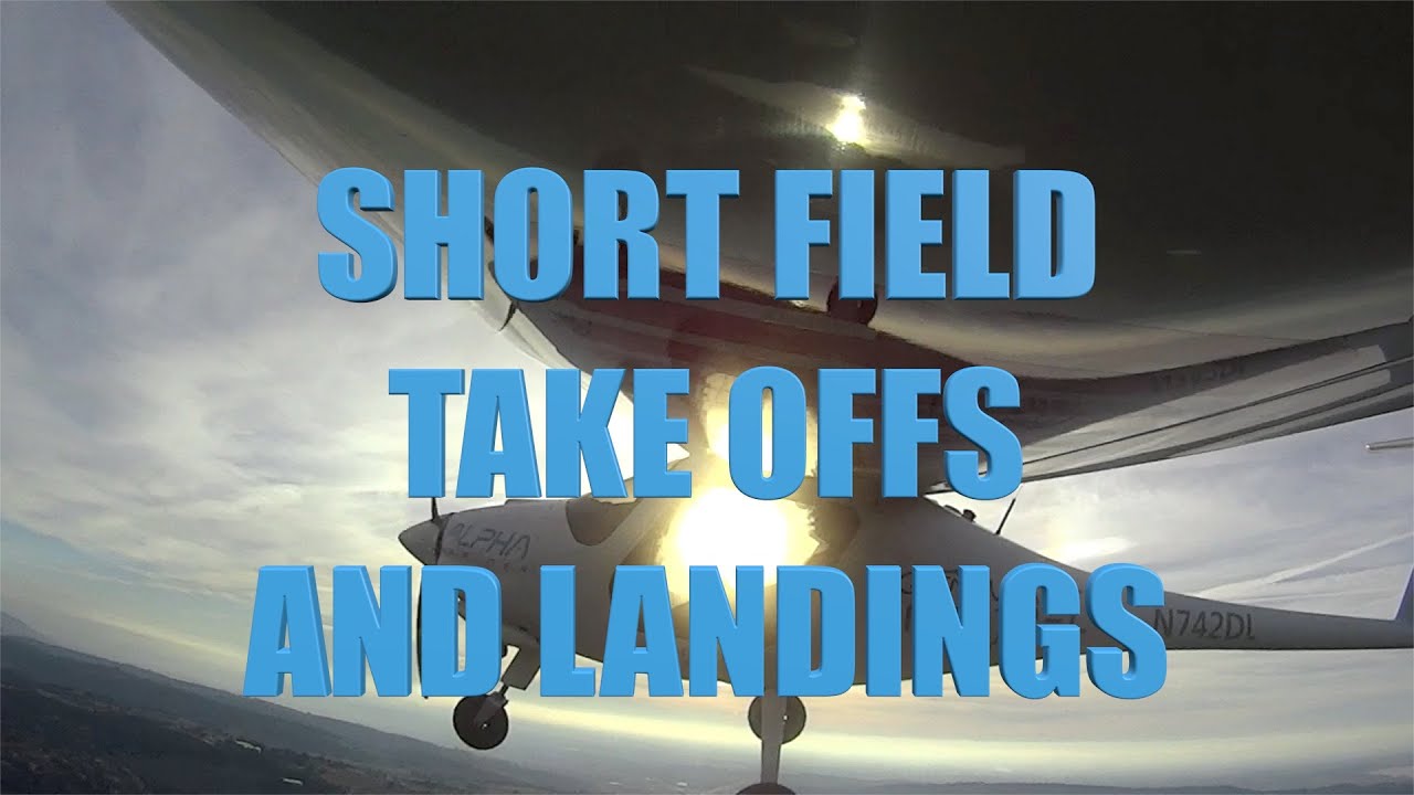 Flying the Pipistrel. Short Field Takeoff and Landing in the Pipistrel Alpha