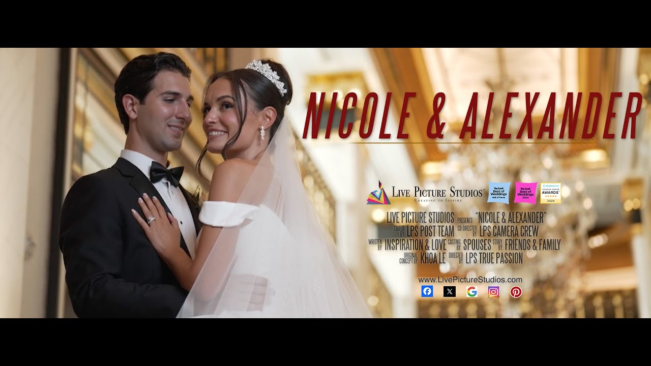 Nicole and Alexander Wedding Highlight at Shadowbrook, NJ