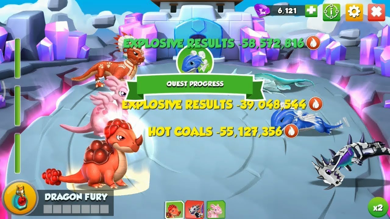 #DML Which elements should use to clear mission maps ? - Dragon Mania Legends