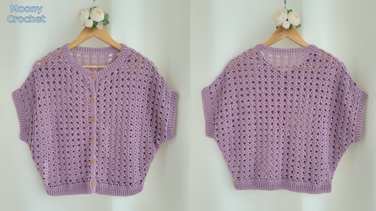 코바늘)Part1 나그랑 가디건/거의 같이뜨는 수준의 영상임다