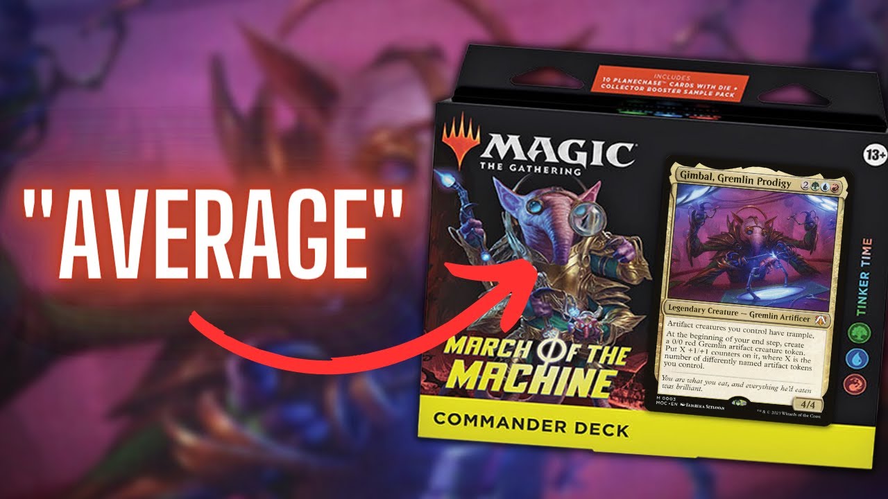 Обзор Tinker Time Decklist Precon EDH | March of the Machine | Gimbal, Gremlin Prodigy