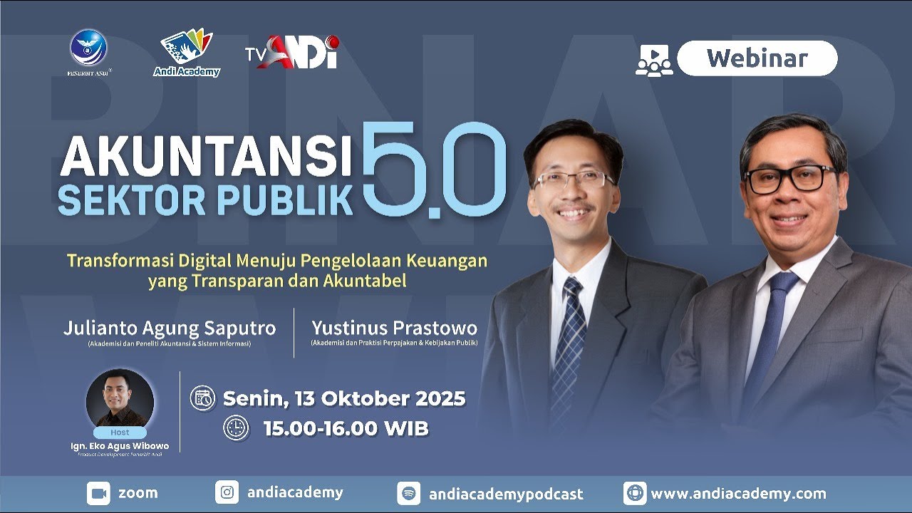 Akuntansi Sektor Publik 5.0: Transformasi Digital Menuju Pengelolaan Keuangan Transparan & Akuntabel