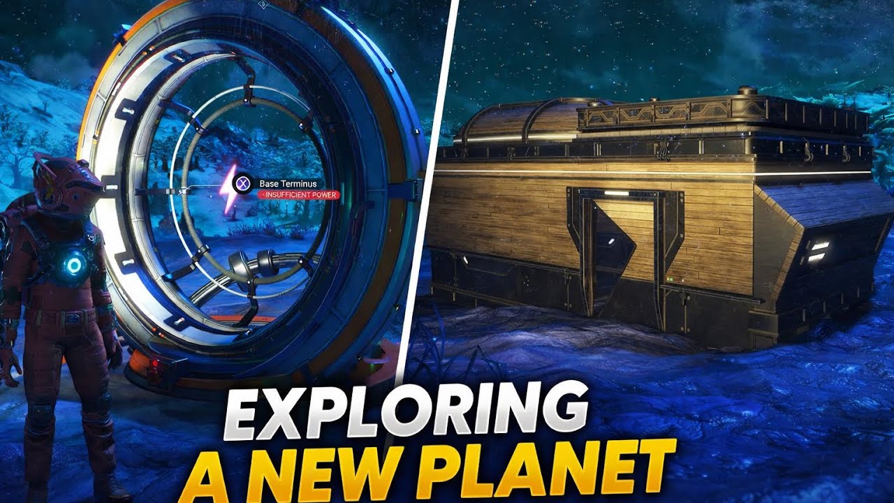 Building a Base & Setting Up a Teleporter | No Man’s Sky - episode 2