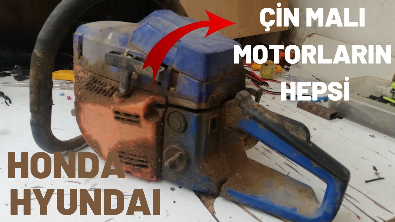 ÇİN MALI MOTORLU TESTERE FULL TAMİR. BU VİDEOYU İZLEDİKTEN SONRA USTA OLACAKSINIZ !!!
