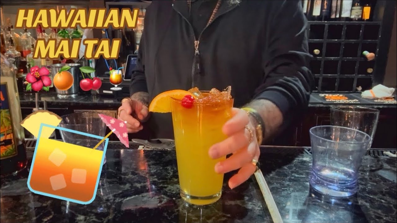 Mai Tai Me to Paradise 🌺 Hawaiian Cocktail Classic