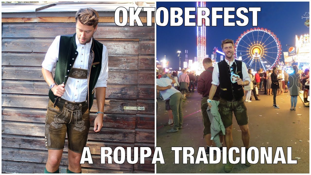A ROUPA TRADICIONAL QUE USAMOS NA OKTOBERFEST | Lederhose