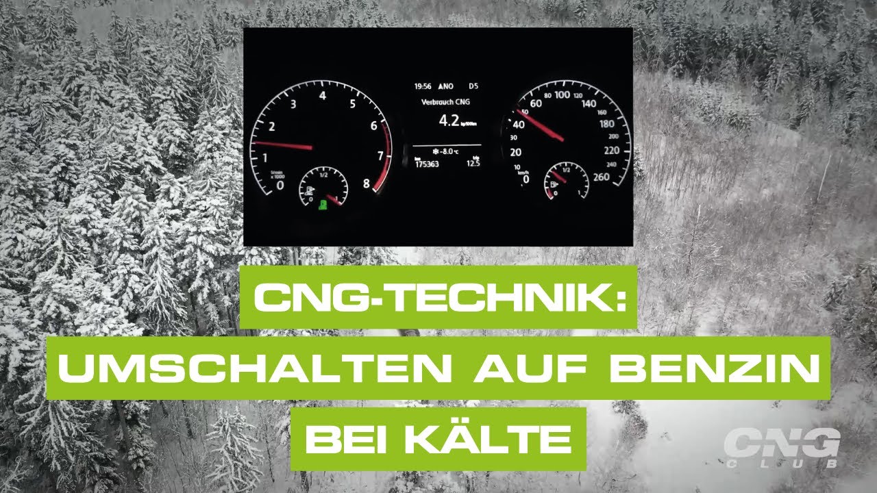 CNG-Technik: Umschalten auf Benzin bei Kälte