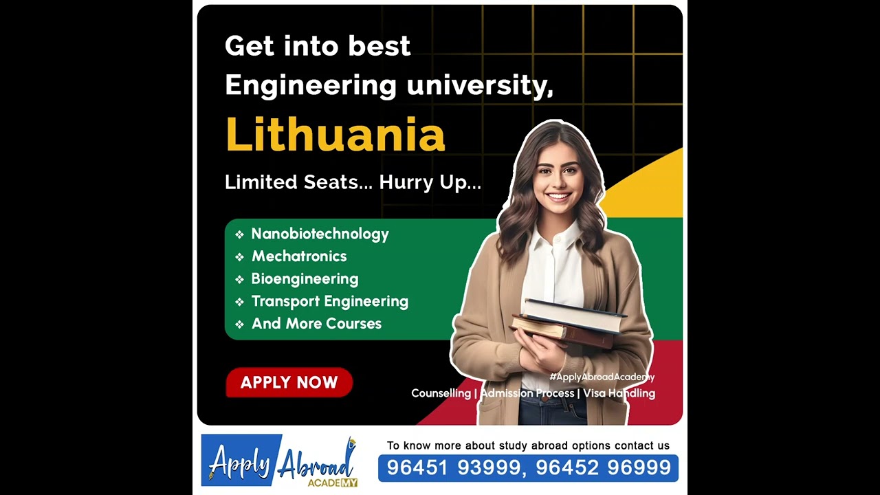 Choose The Best Engineering Courses in Lithuania 