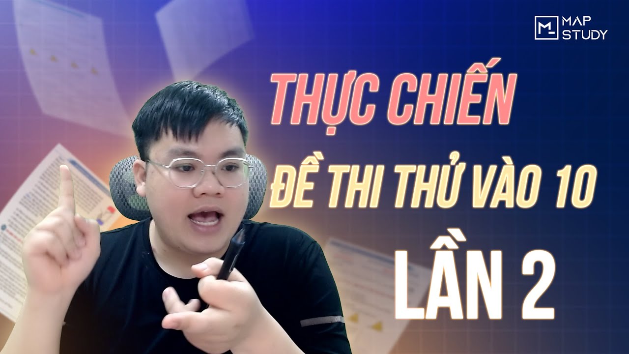 TOÁN 9 | THỰC CHIẾN ĐỀ THI THỬ VÀO 10 - LẦN 2