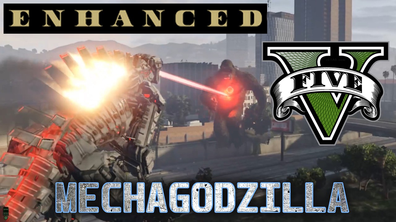 Mechagodzilla in GTA 5 Enhanced