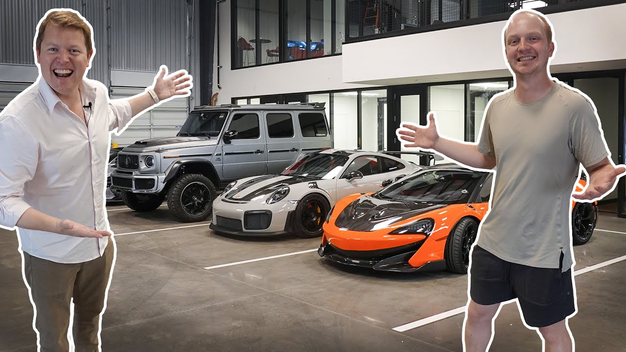 Building a DREAM GARAGE! Cars with UNSPEAKABLE