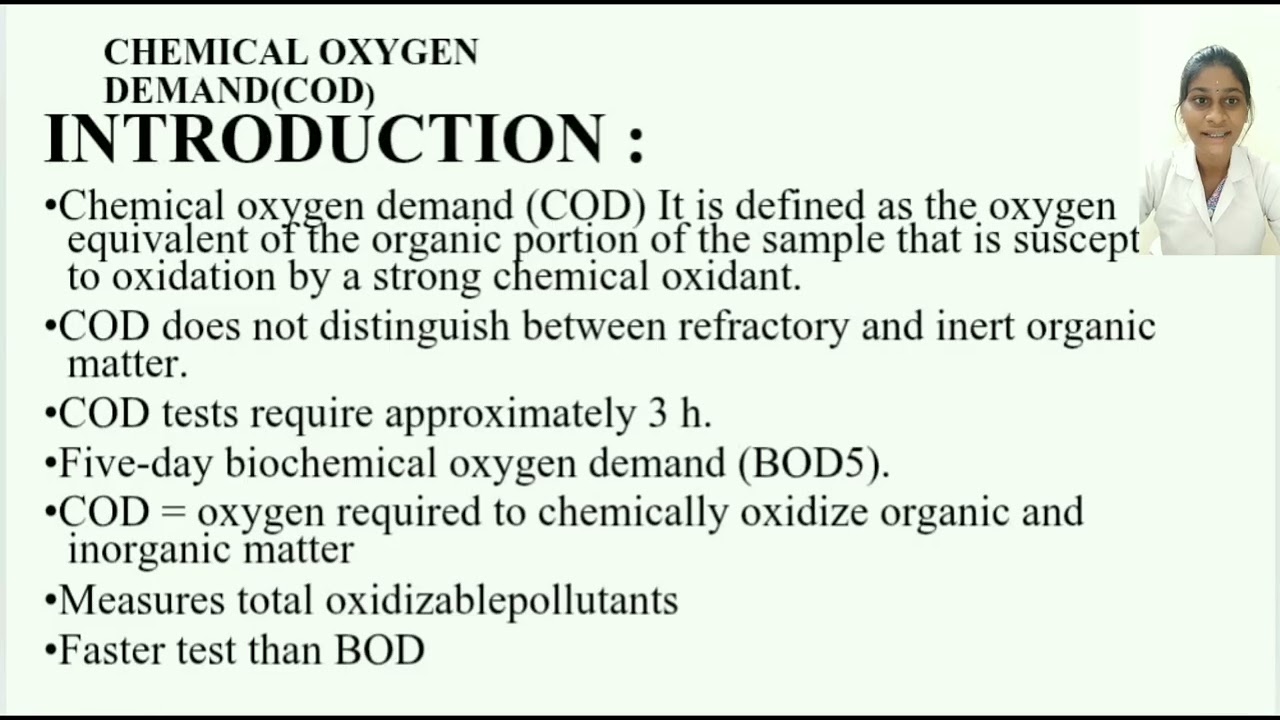 Watertreatment of BOD,COD and Dissolved gasses