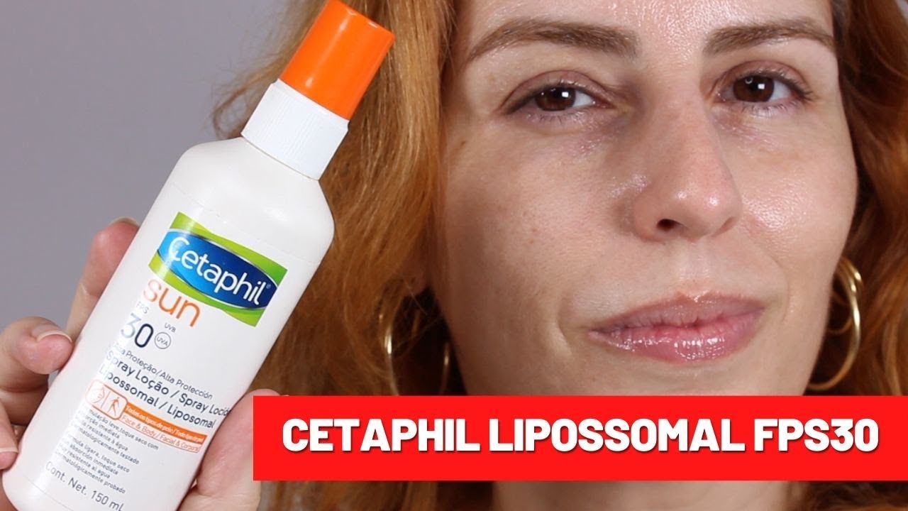 Cetaphil Sun Spray Loção Lipossomal FPS30 - protetor solar corpo e rosto