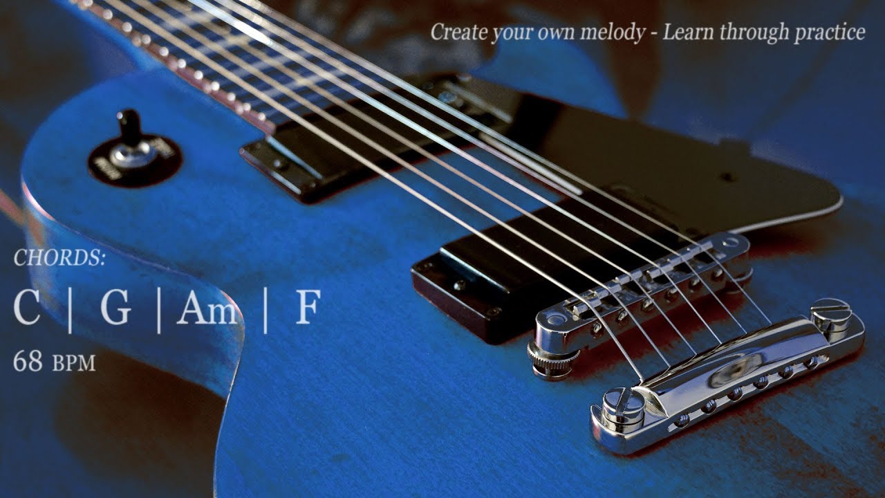 Slow Pop Rock Backing Track Ballad C Major